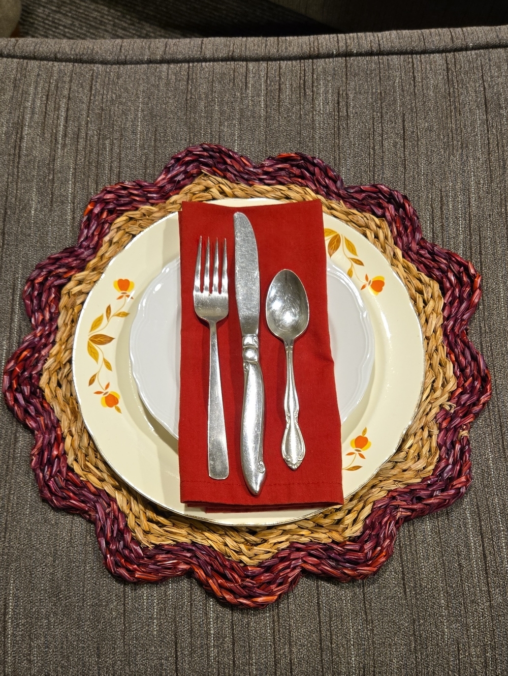 Threshold Woven Seagrass Charger